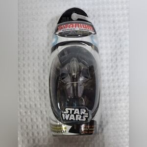 Mace Windu Jedi star fighter Star Wars titanium die cast metal series